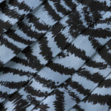 Vestido Midi Camiseiro em Animal Print Azul | Scotch & Soda