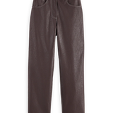 Calças Straight Ecopele Vegan | Scotch & Soda