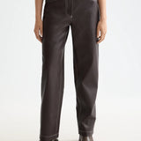 Calças Straight Ecopele Vegan | Scotch & Soda