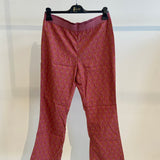 Calça slim de cintura alta