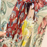 Vestido Lunar Boho Multicolor Maxi de Manga Comprida | FARM RIO
