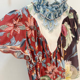 Blusa Lunar Boho Multicolor Manga Curta | FARM RIO