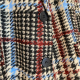 Casaco Oversize com Padrão Multicolor