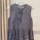 Blusa SCOTCH&SODA Xadrez Azul e Castanho