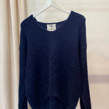 Camisola de Malha Azul Marinho