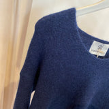 Camisola de Malha Azul Marinho