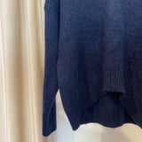 Camisola de Malha Azul Marinho