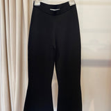 Calças MALENE BIRGER Bainha Ondulada em Preto