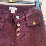 Calça de bombazina