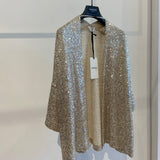 Casaco Ottod'ame oversized de lantejoulas