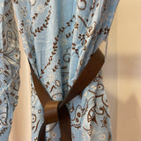 Vestido de manga comprida
