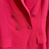 Blazer estruturado estilo militar
