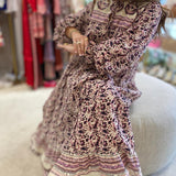 Vestido largo con estampado floral de Scotch &amp; Soda