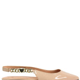 Sandálias LOVE MOSCHINHO slingback bege