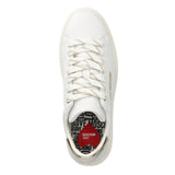 Ténis LOVE MOSCHINO em branco e dourado