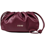 Mala de Ombro bordeaux com fecho de cordão small | Liu Jo