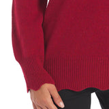 Camisola em lã e caxemira vermelha TWINSET