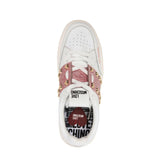 Ténis LOVE MOSCHINO com faixa rosa brilhante