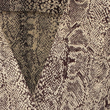 Blazer By Malene Birger com estampado em pele de cobra