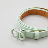 Cinto fino TWINSET com textura