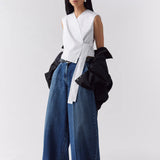 Top em Popelina com Laço Lateral | Liviana Conti