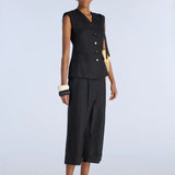 Calça  Culotte Zack em Preto | Liviana Conti