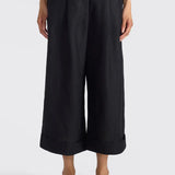 Calça  Culotte Zack em Preto | Liviana Conti