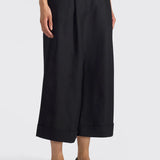 Calça  Culotte Zack em Preto | Liviana Conti