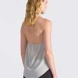 Top Cara em Seda com Decote Drapeado | Liviana Conti