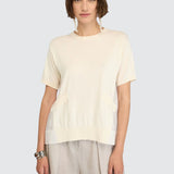 Maglia Adriana em Bege | SEMICOUTURE
