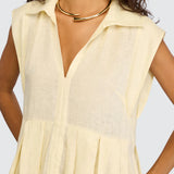 Vestido Savanna em Linho | Semicouture