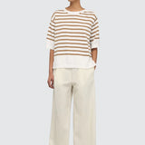 Calça Pantalonne Jhonny em Branco | Semicouture