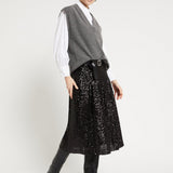 Saia Midi de Paetês | Ottod'ame