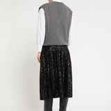 Saia Midi de Paetês | Ottod'ame