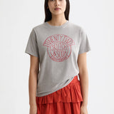 T-Shirt Cinza Gráfico Vintage | Scotch & Soda