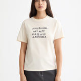 T-Shirt Ecru Estampada | Scotch & Soda