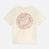 T-shirt Ecru com Print | SCOTCH & SODA