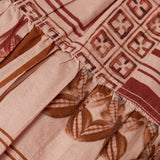 Blusa Rosa Manga Comprida com Estampado Foulard | SCOTCH & SODA