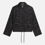Camisa Castanha Estampada Utility | SCOTCH & SODA