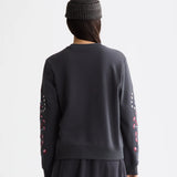 Sweatshirt Azul Marinho Bordada | Scotch & Soda