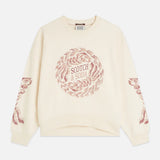 Sweatshirt Bege Oversized com Print | SCOTCH & SODA