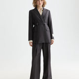 Blazer Estruturado Cinzento com Cinto | Scotch & Soda