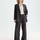 Blazer Estruturado Cinzento com Cinto | Scotch & Soda