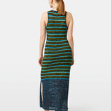 Vestido Scotch & Soda em malha multicolor