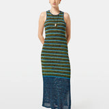 Vestido Scotch & Soda em malha multicolor