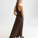 Vestido Longo em Castanho | Scotch & Soda