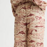 Calças Eleni Bordeaux Estampadas | SCOTCH & SODA