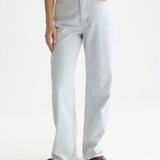 Jeans Straight de Cintura Alta com Textura | Scotch & Soda