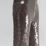 Calça em Lantejoulas Castanhas Timothe | SEMICOUTURE