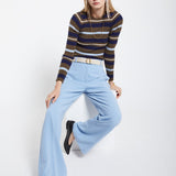 Camisola de malha com riscas Ottod'ame